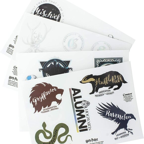 Harry Potter Hogwarts Mini Backpack with Gadget Sticker Pack - Wizarding World - Picture 9 of 10